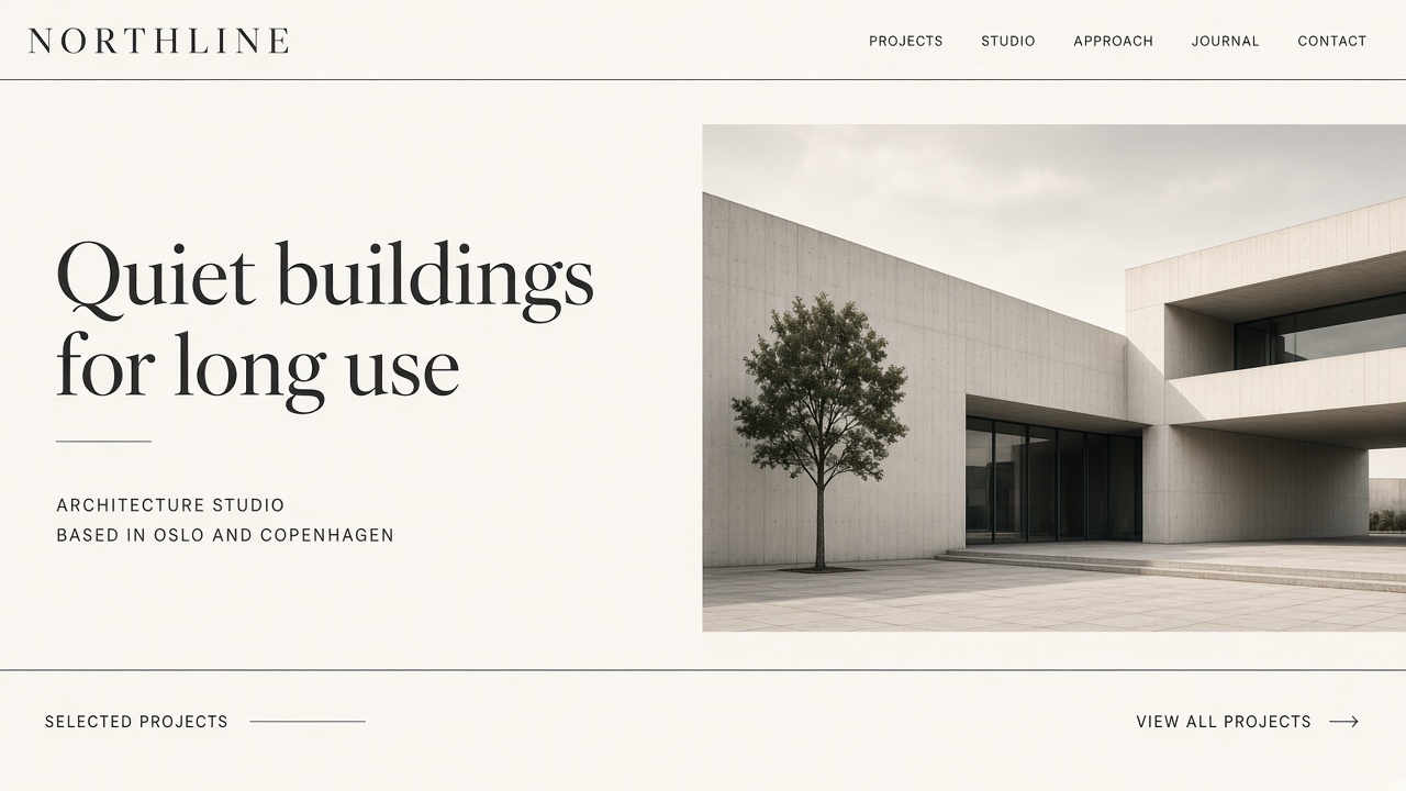 Northline concept website
